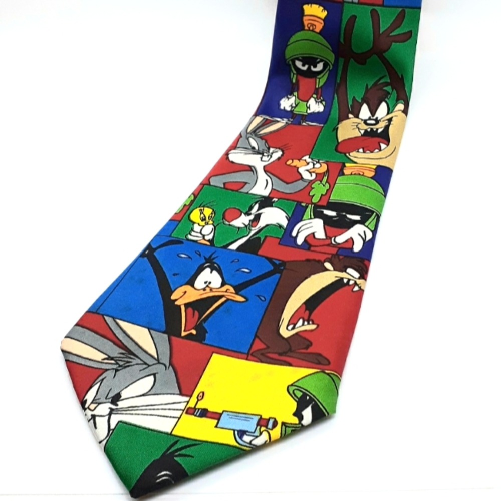 Picasso Hand made looney tunes Men's Tie